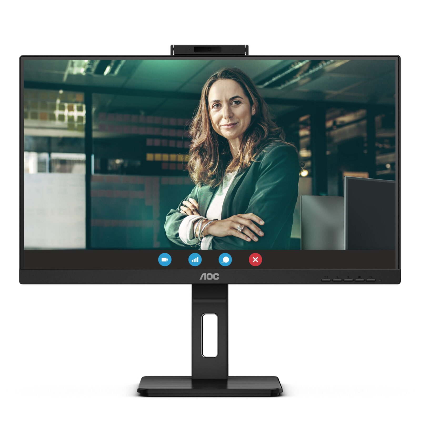 AOC 24P3CW Monitor 24" Full HD USB‑C - immagine 9