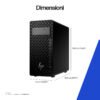 HP Z2 Tower G1i Workstation – Intel Core Ultra 7 265 16GB 512GB SSD - immagine 3